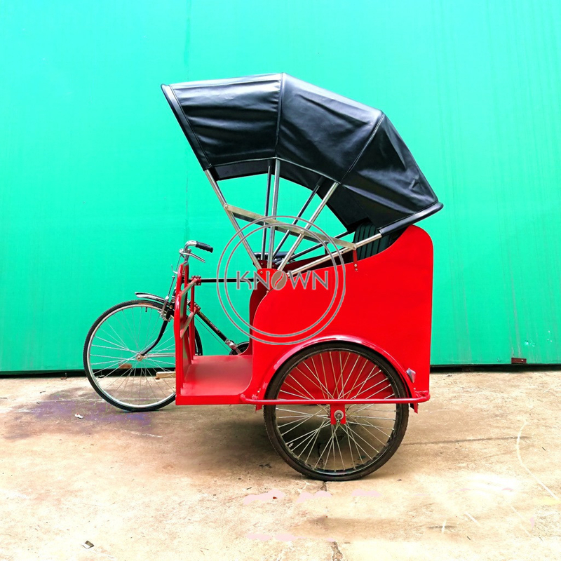 Southeast Asian Style Sighting Cart Pedal Tricycle Passenger Vehicle Customized Electric Cargo Bike