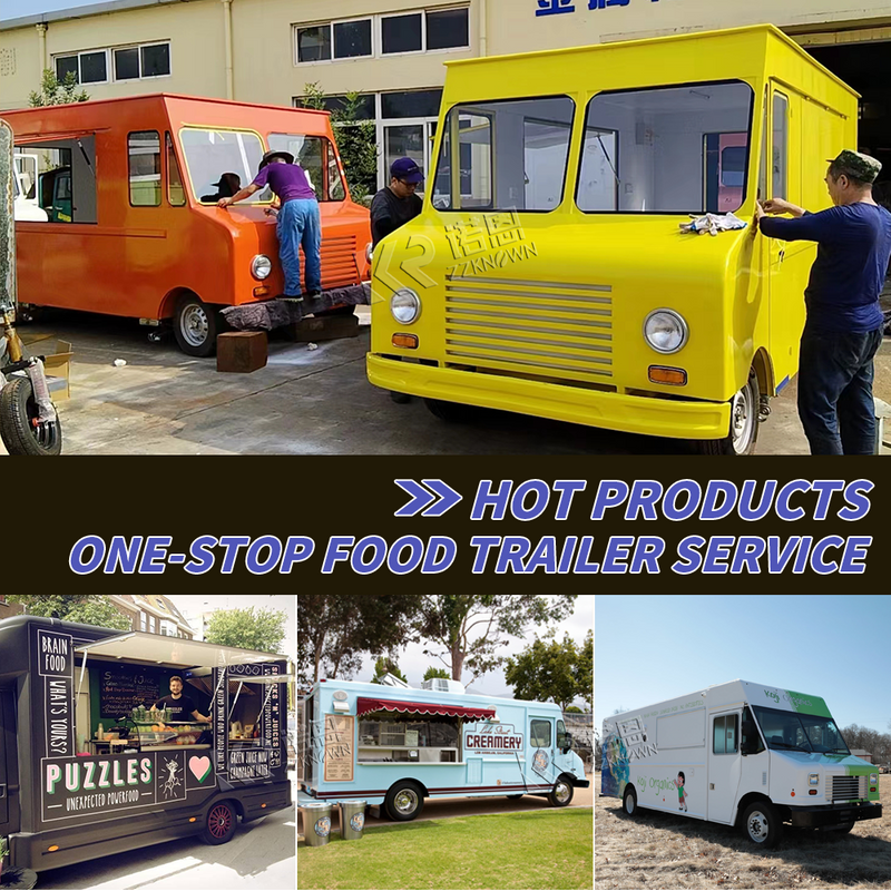 KN-FG500 Electric Mobile Food Truck Hot Dog Cart Ice Cream Truck for Sale