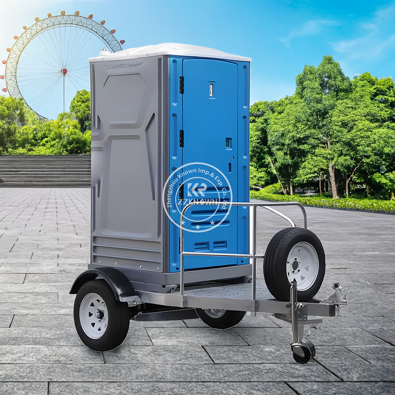 Prefabricated Toilet Public steel portable Toilet Mobile Bathroom With Shower Mobile Toilet Outdoor Bathroom WC Portable Toilet Trailer For Adults