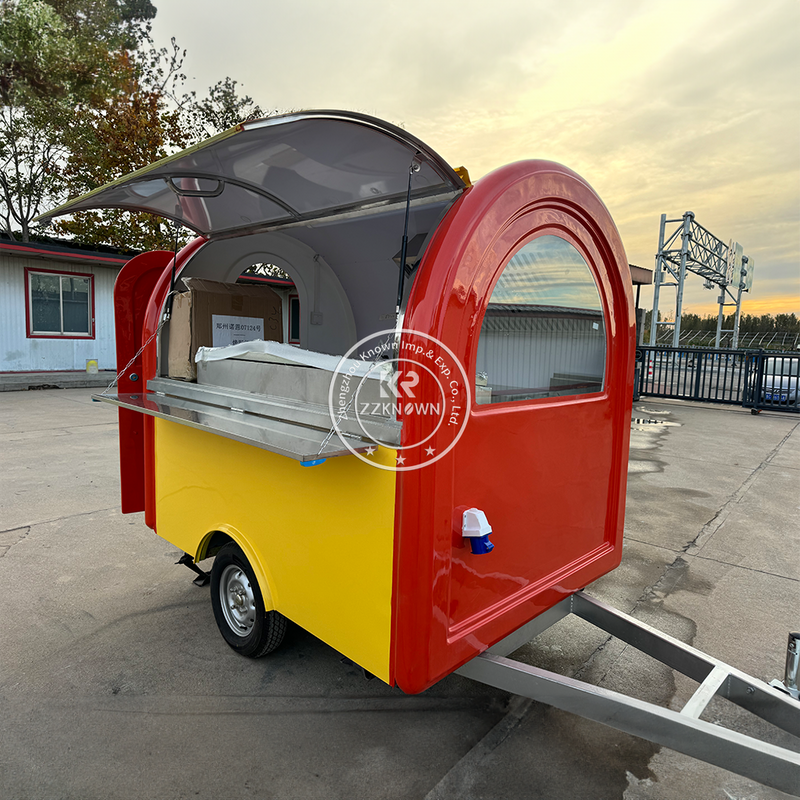 Mobile Sweet Treats Ice Cream Concession Trailer Mailbox Food Truck