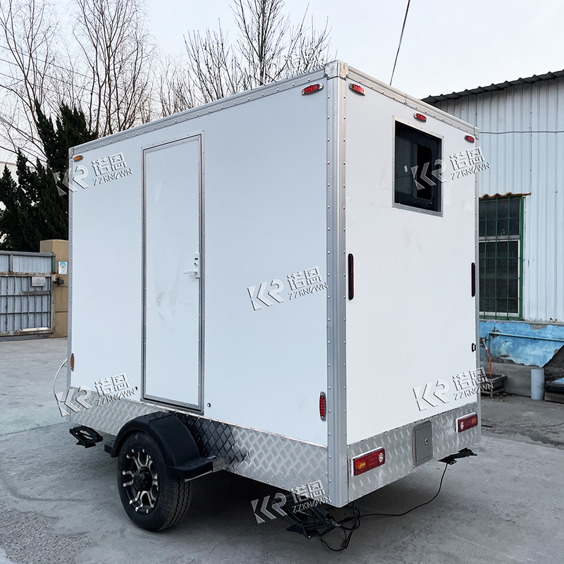 Premium Portable Restroom Trailer Luxurious Spacious and Mobile Sanitation Solution for Events Construction and More