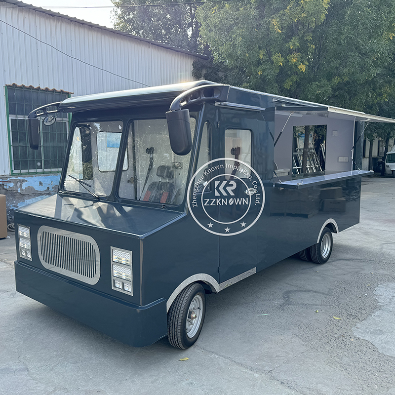 DOT Fast Travel Ice Cream Food Cart Hot Dog Coffee Van Electric Food Truck For Sale United States