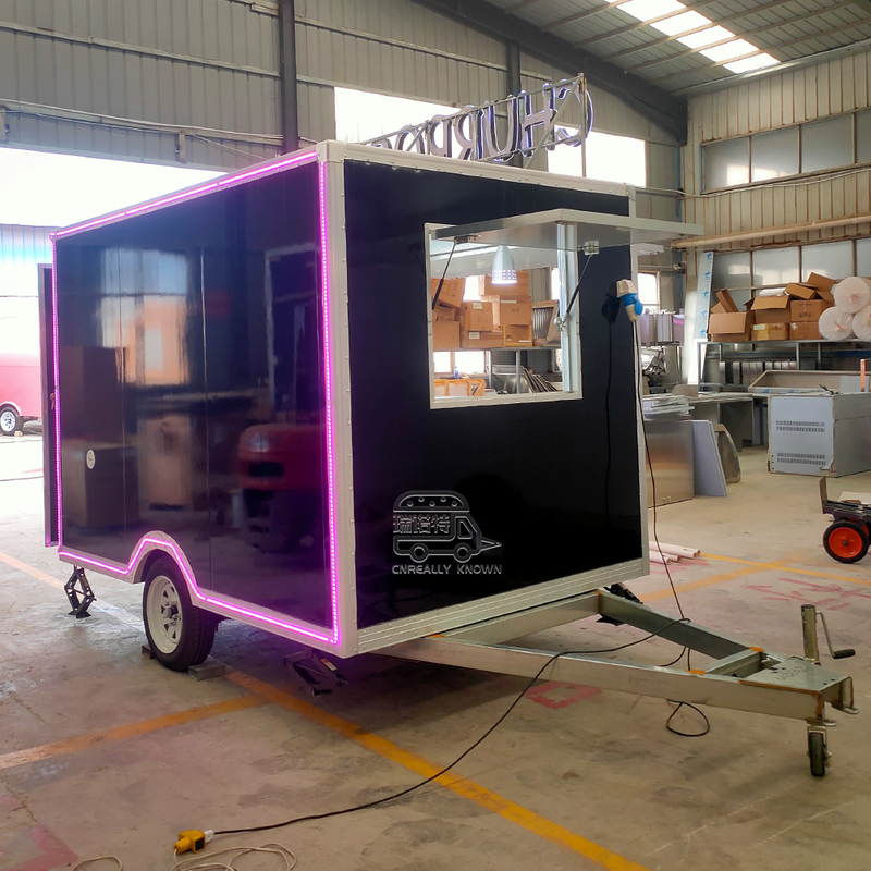 Mobile Food Trailer for Events | UK 3m Churros Cart for Sale