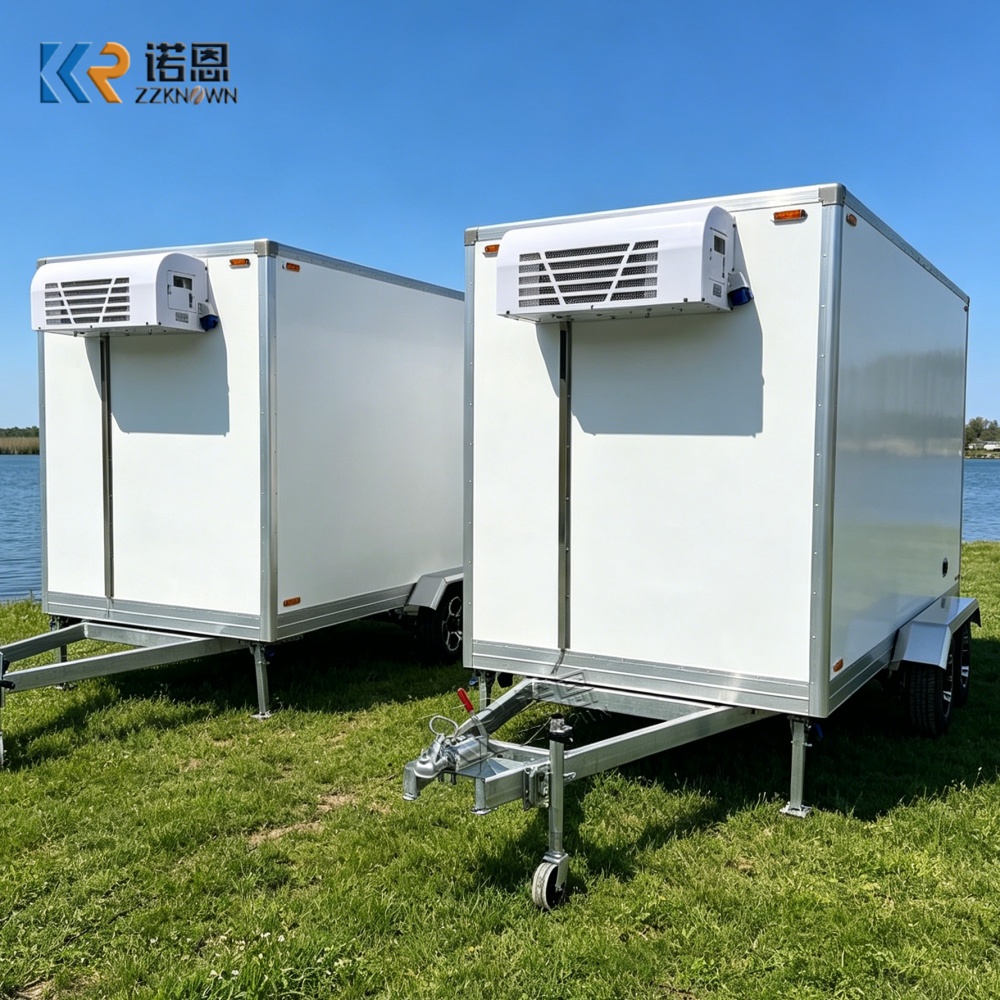 Mobile Cold Room Trailer | Portable Walk-in Freezer & Chiller for Catering
