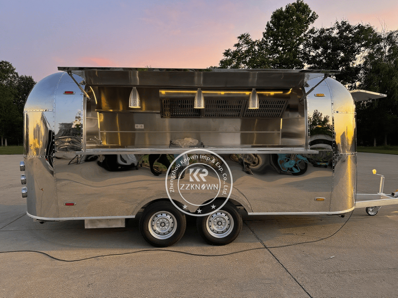 5m Airstream-Style Food Trailer Specifications