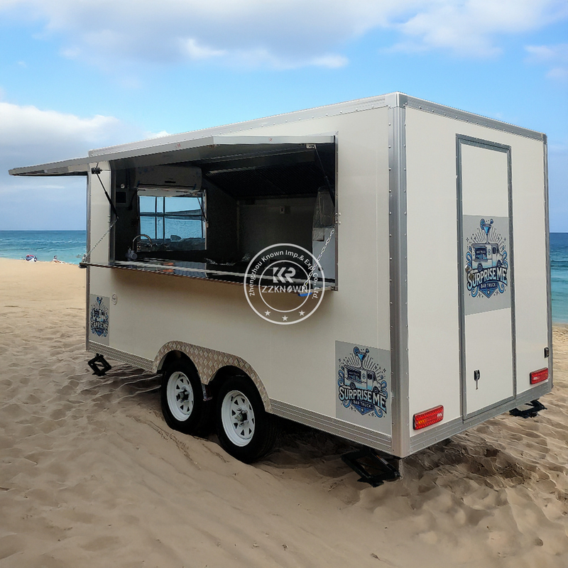Fully Customized 4m Food Trailer with Kitchen Equipment – Lunch Trailer for Sale
