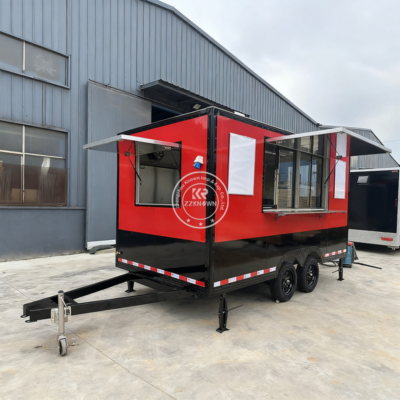 Mobile Burger Trailer | Custom Grill & Fryer Setup