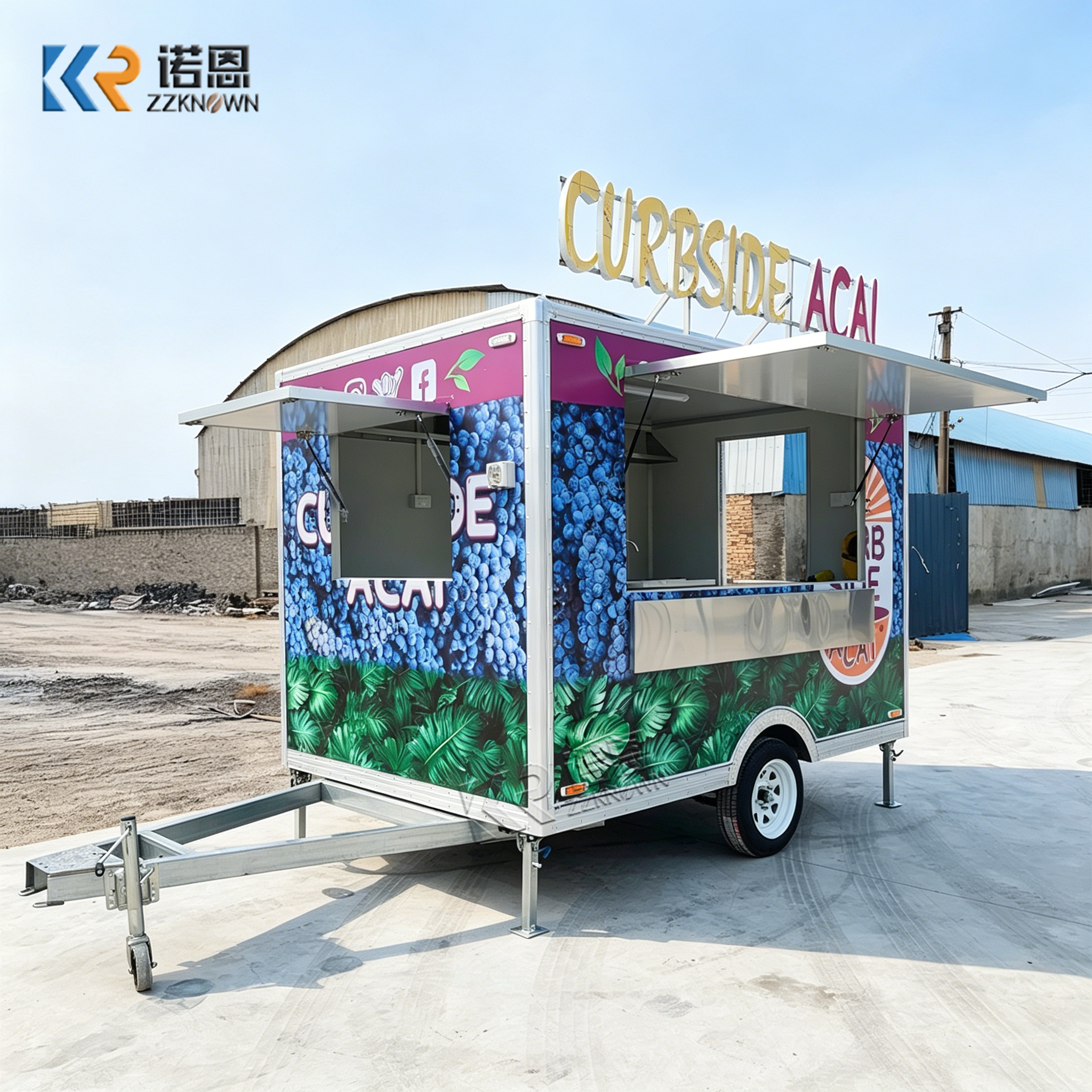 3M ACAI Bowls Food Trailer – Compact, Compliant & Built for Profit