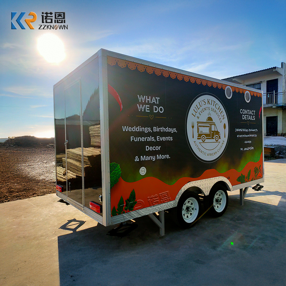 Custom Event Food Trailer – Mobile Catering Trailer for Weddings & Party Business