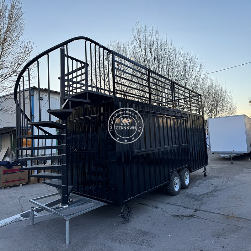 Custom Shipping Container Restaurants | ZZKNOWN Modular Food Trucks & Kitchens