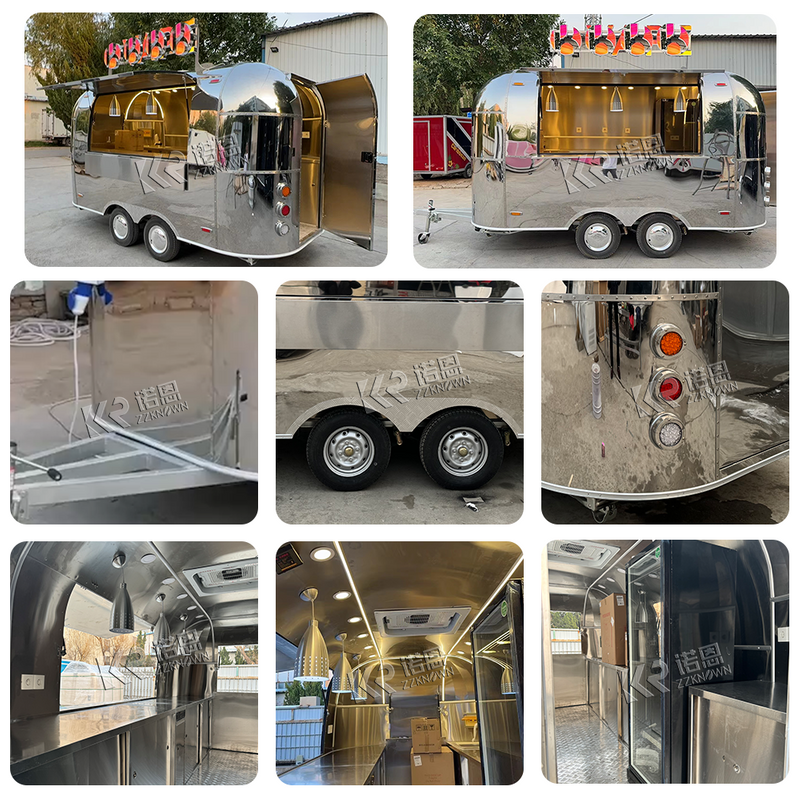 KN-QF400 Airstream Food Trailer - Limited Stock at Special Price!