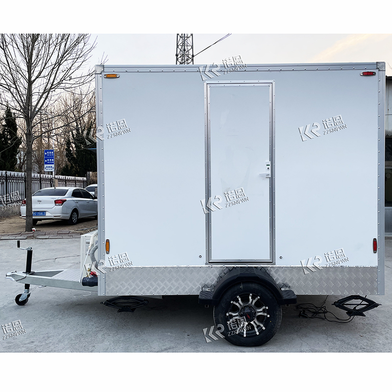 Premium Portable Restroom Trailer Luxurious Spacious and Mobile Sanitation Solution for Events Construction and More