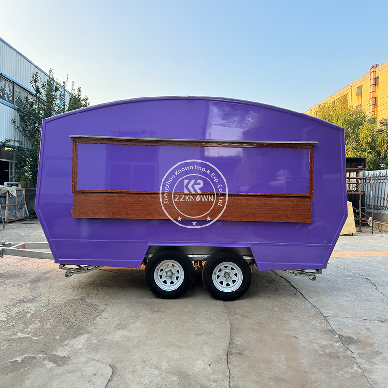 13ft Customized Catering Van with Cooking Equipment Commercial food Truck trailer mobile dining car food trailers
