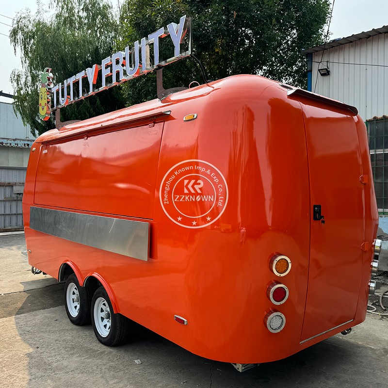 16.4 Commercial Food Van Concession Street Mobile Food Truck Cart Fast Food Trailer for Sale Usa Europe Australia