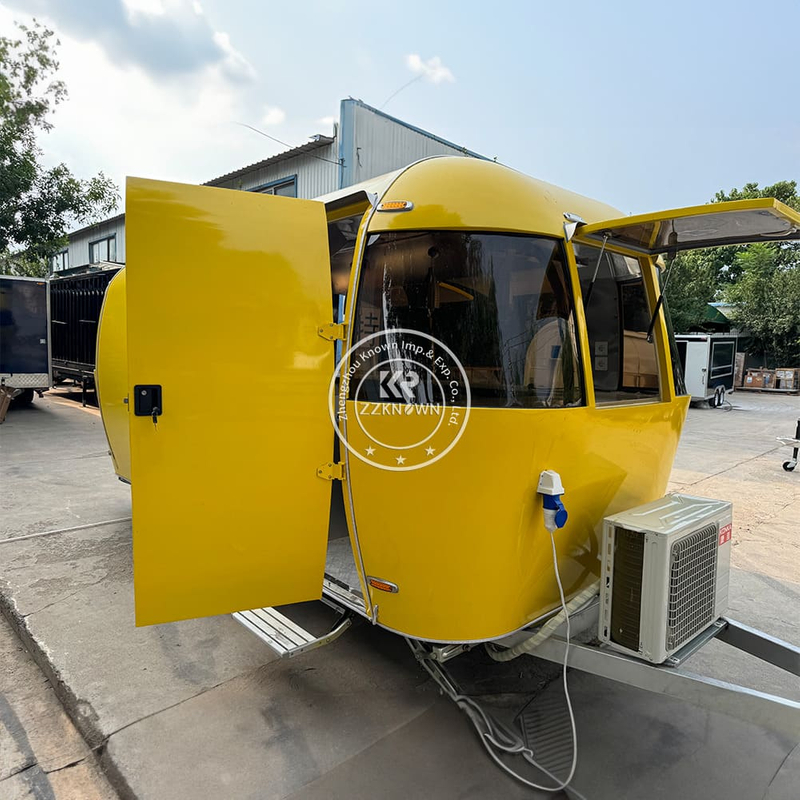 Fully catering Equipped Food Truck hot dog food cart USA Customized Food Trailer With Full restaurant Kitchen Equipments