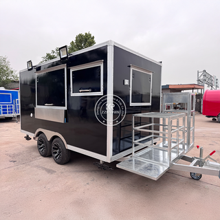 Custom 4.1m Food Trailer with Full Stainless Interior – Mobile Kitchen by ZZKNOWN