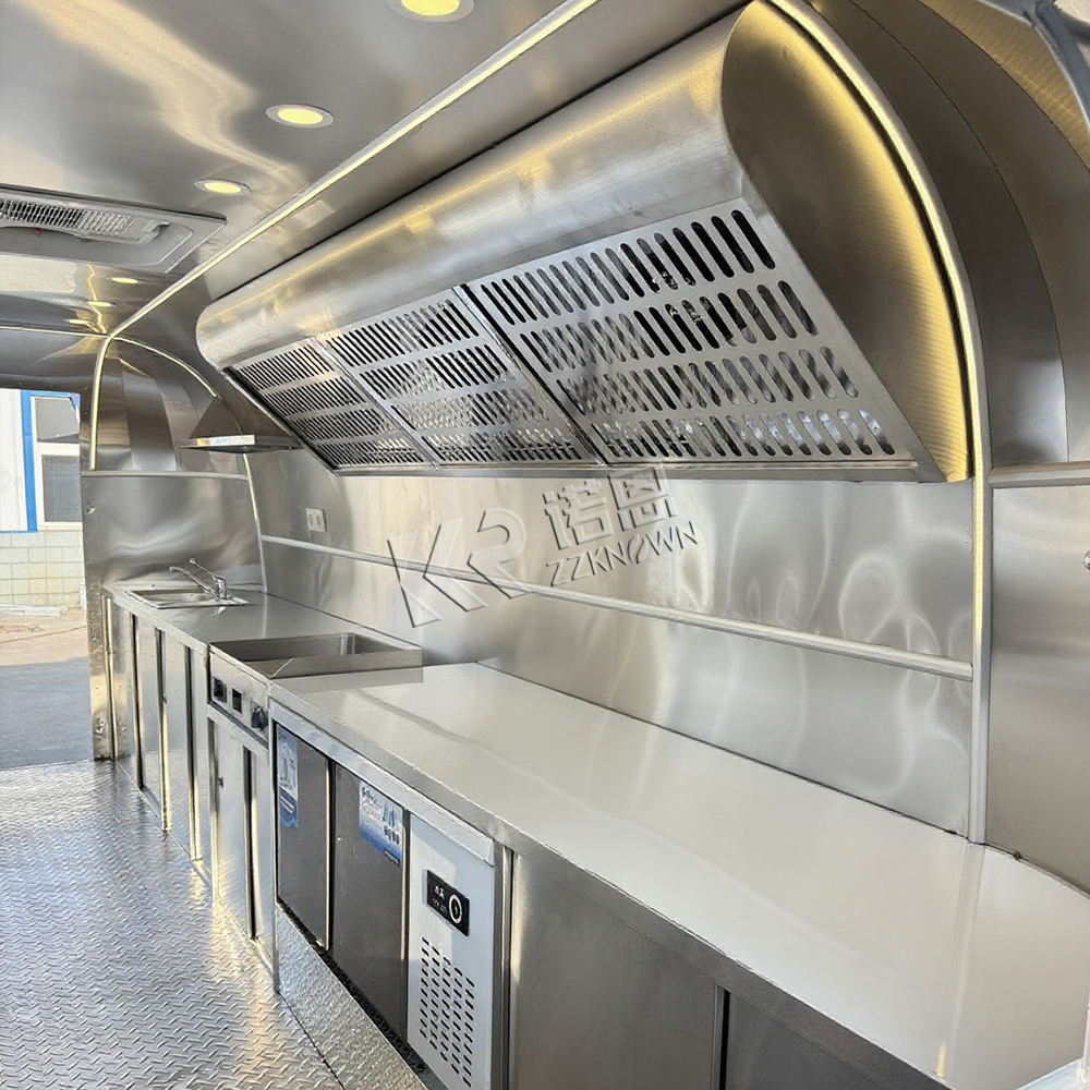 5m Airstream Style Food Trailer | Premium Mobile Kitchen with AL-KO Parts & Full Equipment