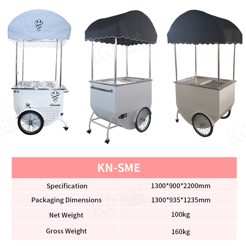 Street Vendor Cart for Sale | Custom Ice Cream Street Cart Manufacturer