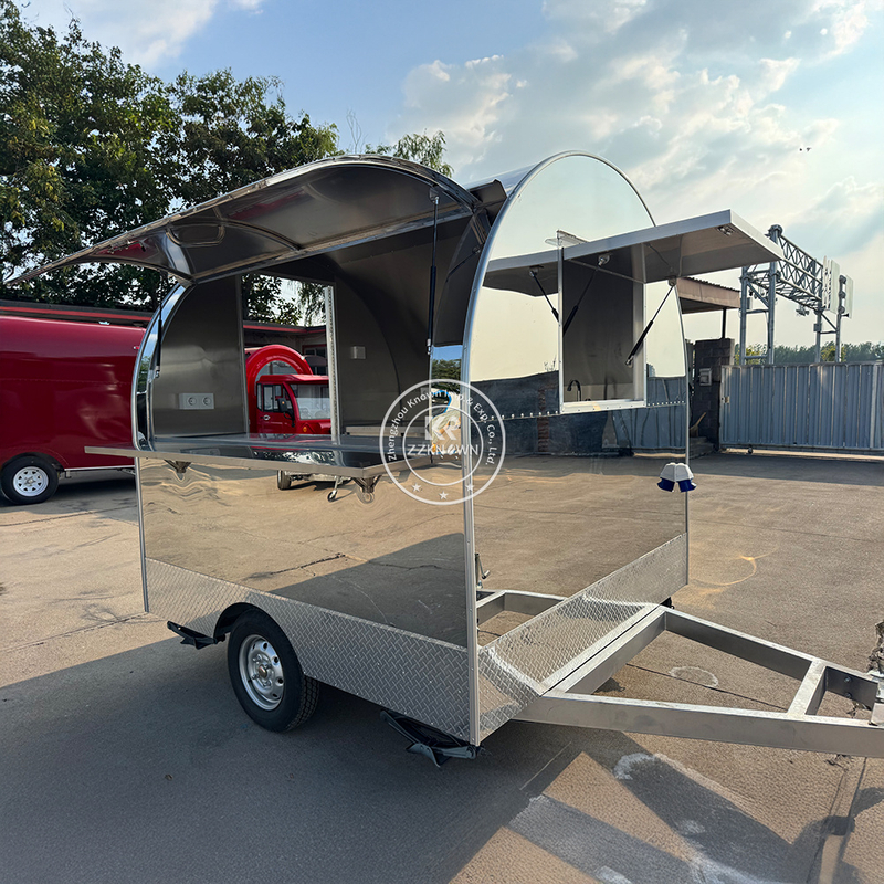 Small Food Truck & Stainless Steel Food Trailer | Catering Trailer Supplier
