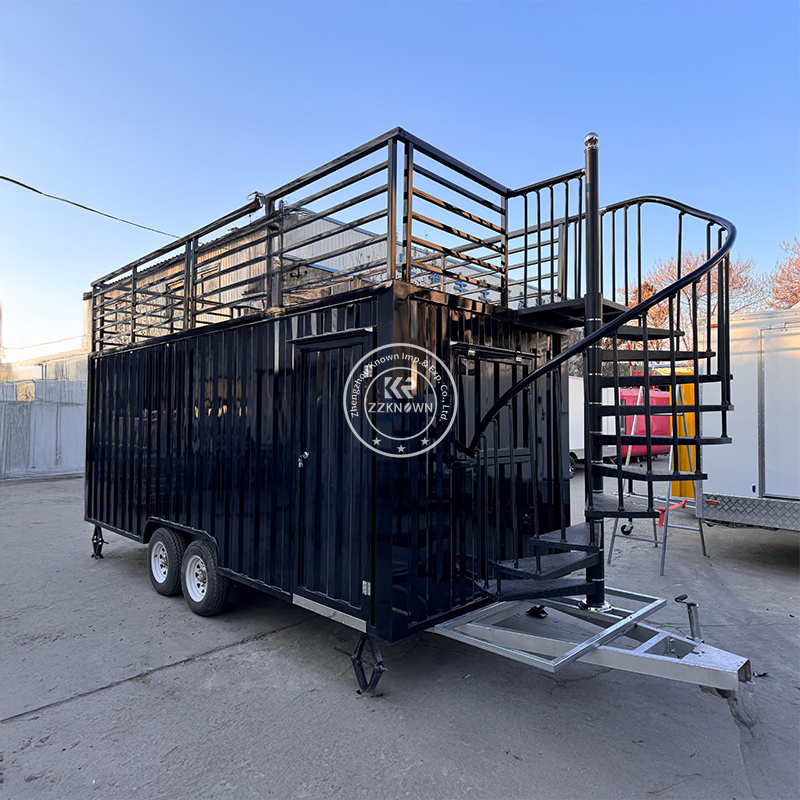 Custom Shipping Container Restaurants | ZZKNOWN Modular Food Trucks & Kitchens