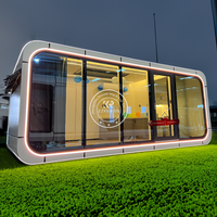 Eco-Friendly Tiny house Capsule House with Solar Power