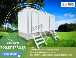 Custom Cheap Price Luxury Portable Bathroom Mobile Restroom Trailers Shower Toilet Trailer 