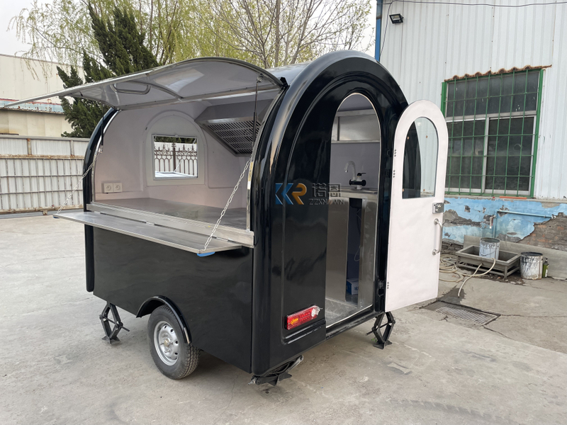 KN-FR-220W Hot Sale Food Trailers Coffee Trailers Fully Equipped Food Truck Trailers