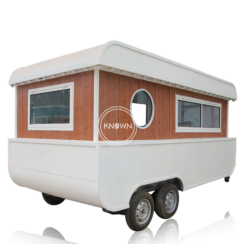 KN-BT-420X The US Standard Mobile Kitchen Street Food Trailer Food Concession Trailer Food Truck with Full Kitchen