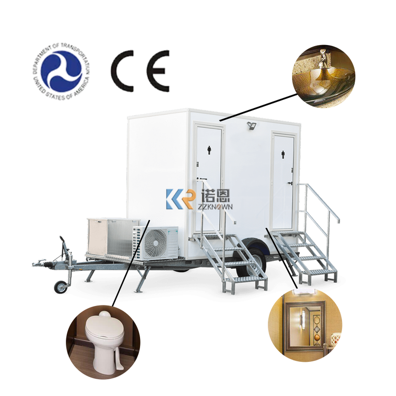 Portable Toilet Commercial Toilets Luxury Vip Mobile Toilet Trailer Portable Pay