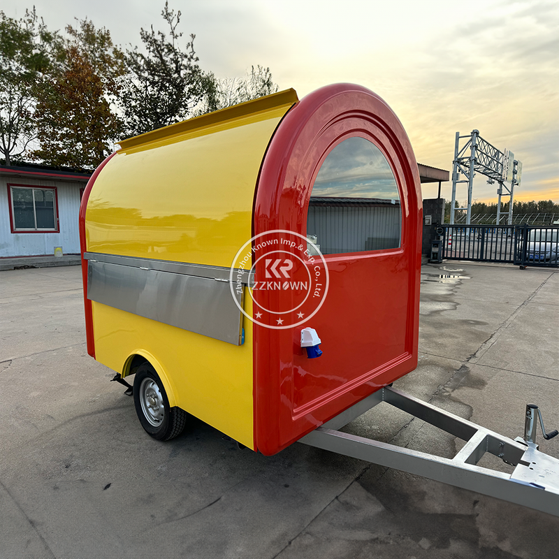 Mobile Sweet Treats Ice Cream Concession Trailer Mailbox Food Truck