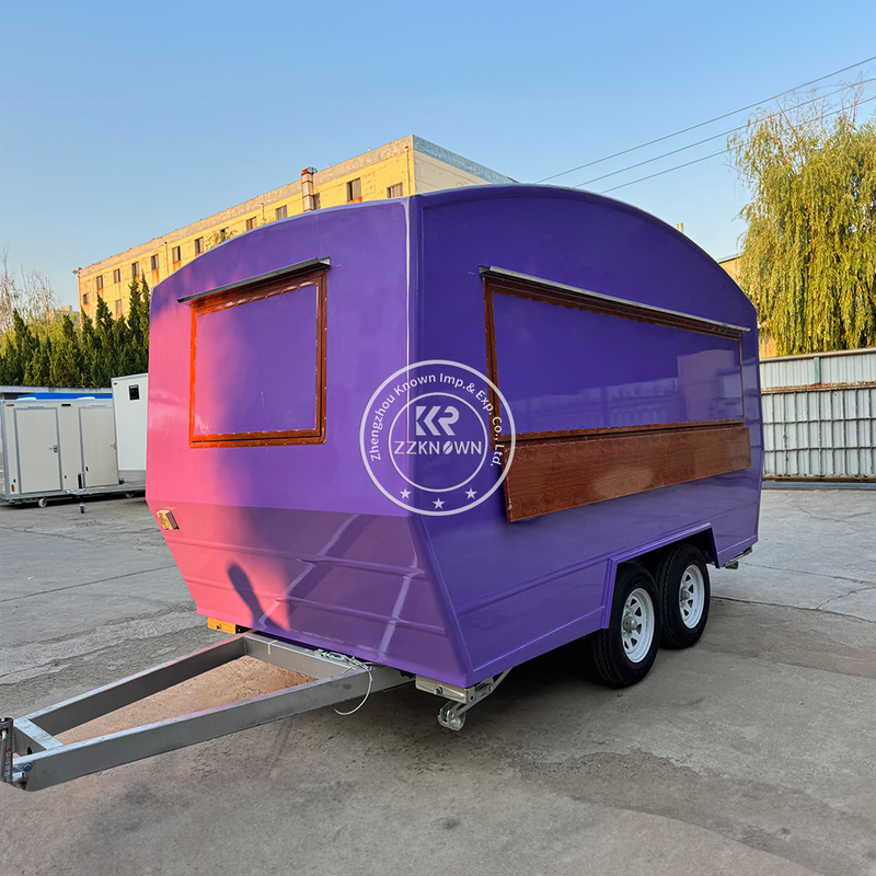 13ft Customized Catering Van with Cooking Equipment Commercial food Truck trailer mobile dining car food trailers