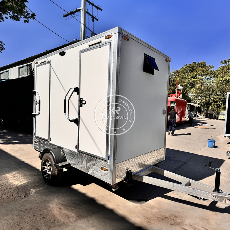 KN-290CS Premium 2.9m Toilet Trailers for Sale – Durable & Hygienic Portable Restroom Solutions