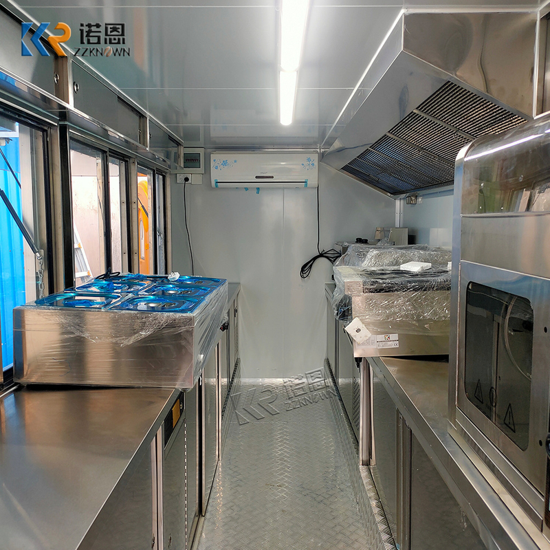 5M Australia Standard Coffee Burger Fries Food Trailer for Sale