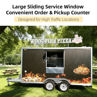 4M Australia Standard Pizza Trailer – Custom Mobile Pizza Food Trailer for Street & Event Business