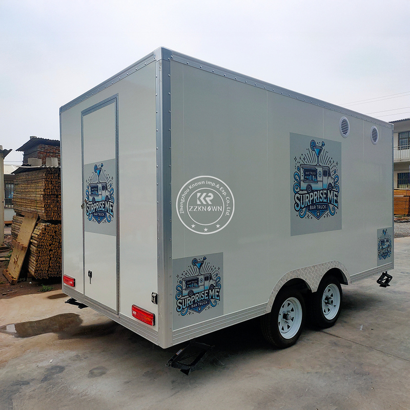 Fully Customized 4m Food Trailer with Kitchen Equipment – Lunch Trailer for Sale