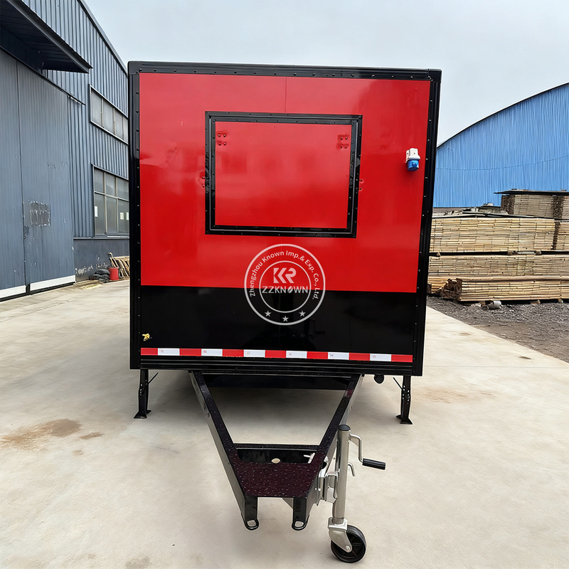 Mobile Burger Trailer | Custom Grill & Fryer Setup
