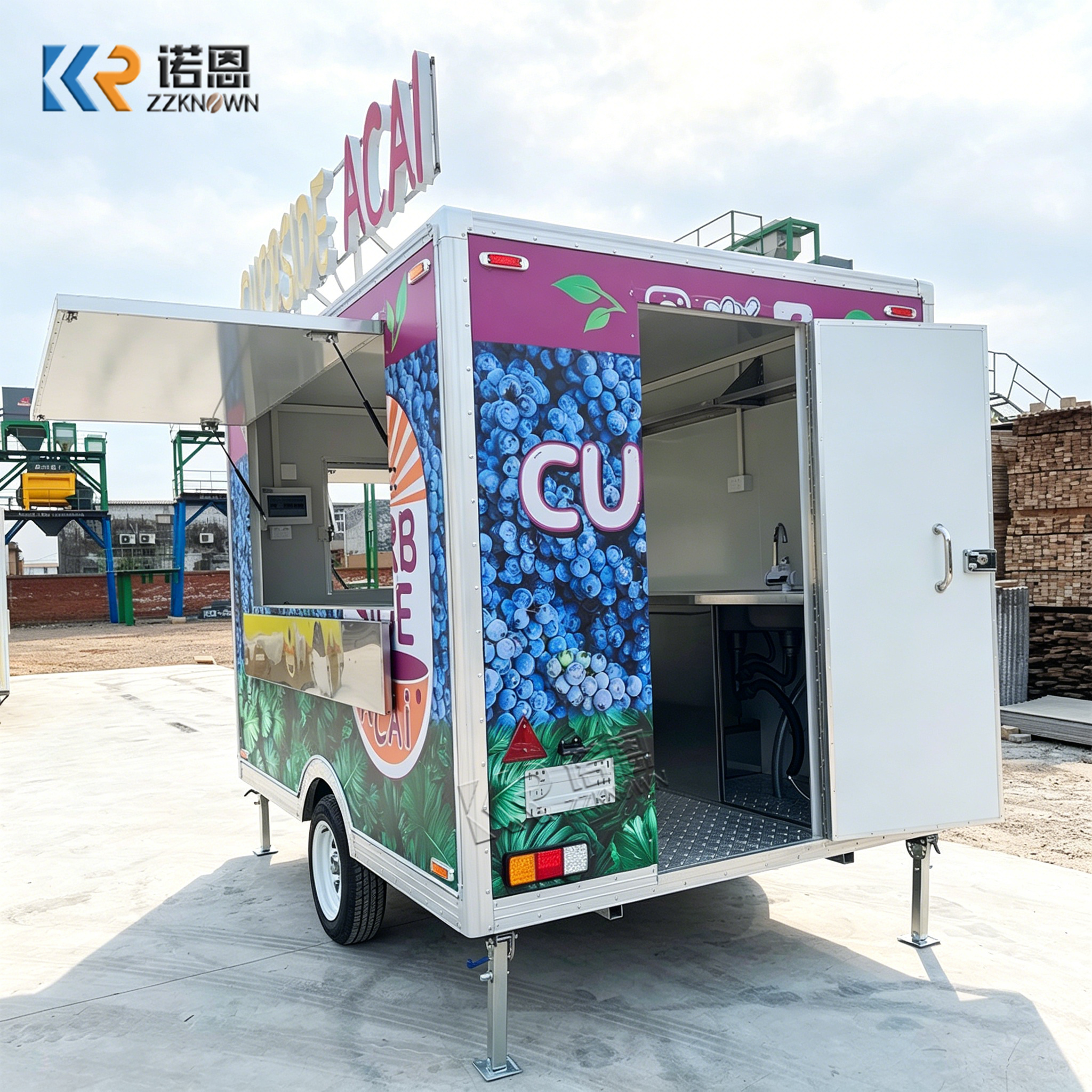 3M ACAI Bowls Food Trailer – Compact, Compliant & Built for Profit