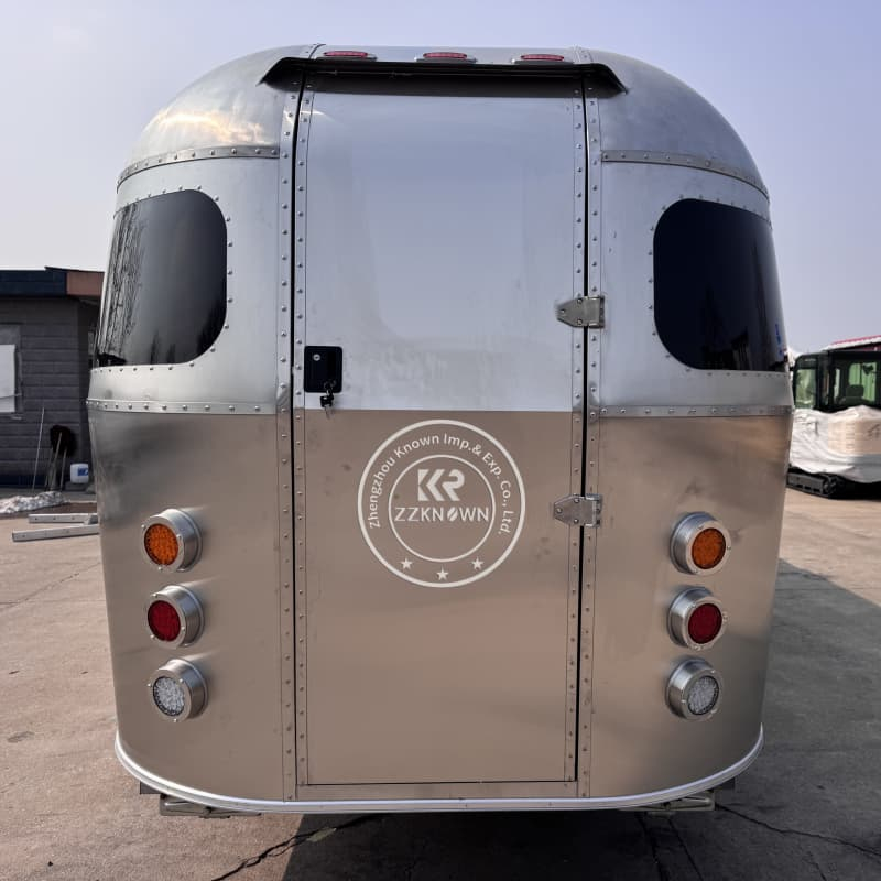 ZZKNOWN Multifunction Airstream Food Trailer - A Case Study in Custom Mobile Kitchen Excellence