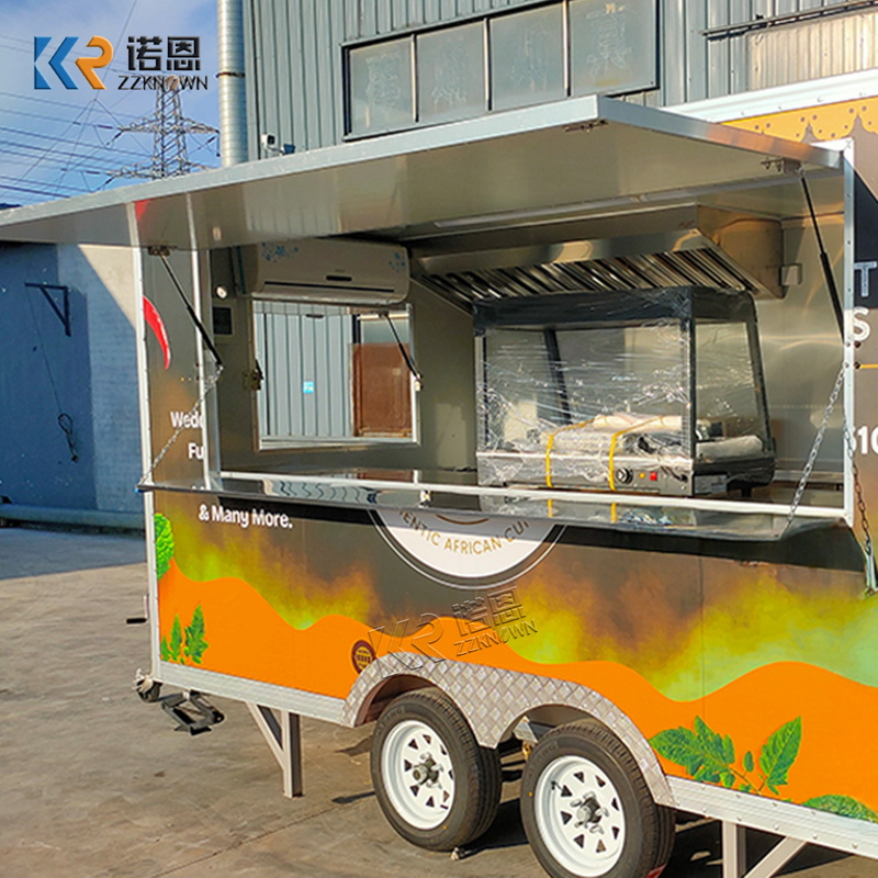 Custom Event Food Trailer – Mobile Catering Trailer for Weddings & Party Business