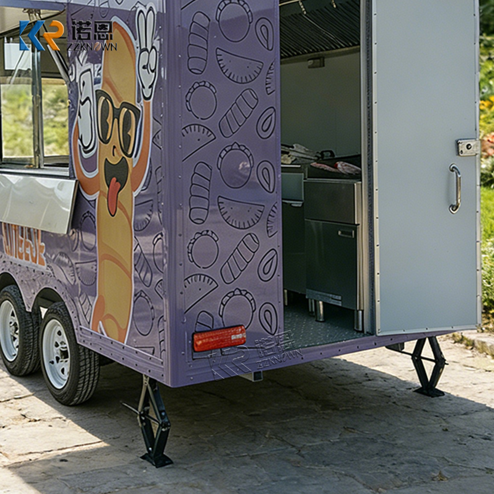 Custom Latin Snack Food Trailer for Sale | Tequeños & Arepas Mobile Kitchen Trailer