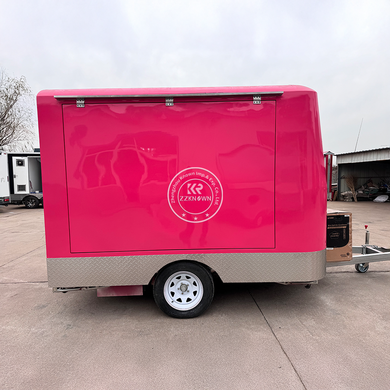 High-Visibility Custom Mobile Kitchen New Design Mobile Food Truck Trailer