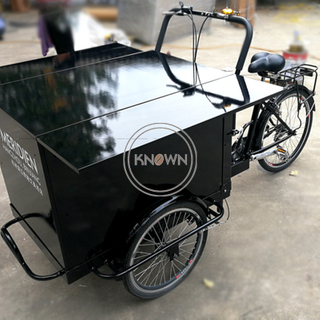 Customized Electrical Pedal Cargo Bike Mobile Coffee Vending Truck Motor Tricycle with CE Certification