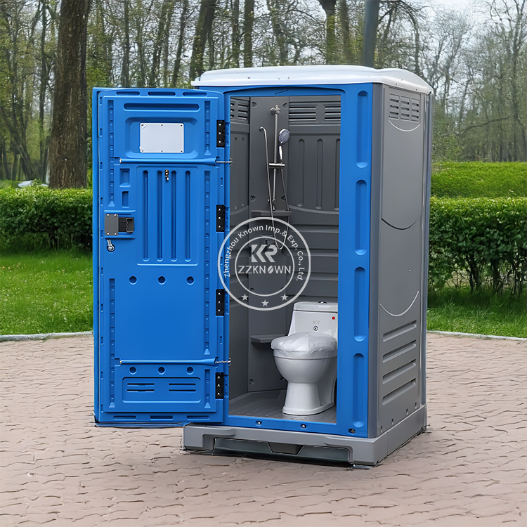 HDPE Plastic Mobile Toilet And Shower Combo Portable Bathroom Unit Shower And Toilet