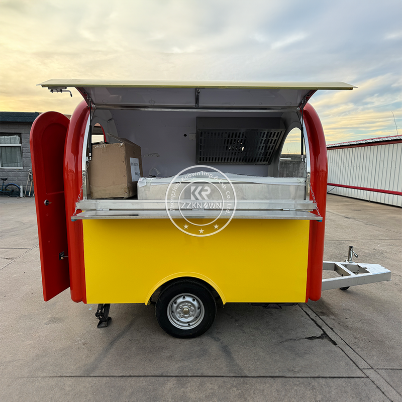 Mobile Sweet Treats Ice Cream Concession Trailer Mailbox Food Truck