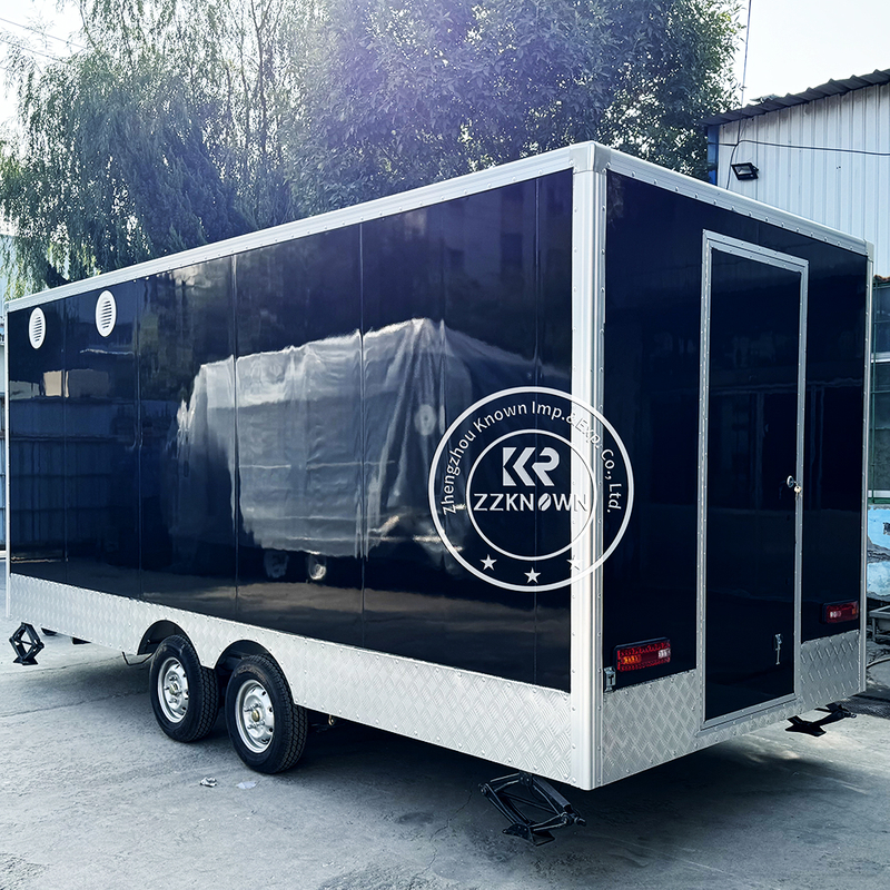 ODM OEM Mobile Street Food Truck For Sale Usa Europe Australia Coffee Pizza Trailer Food Vending Trailer Fully Equipped 