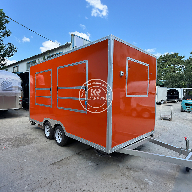 Customizable Food Truck for Catering And Events - 4.5m Model with Unique Bright Colors, Ready To Help You Stand Out in The Market!