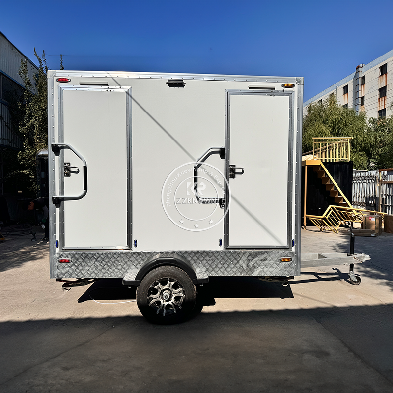 KN-290CS Premium 2.9m Toilet Trailers for Sale – Durable & Hygienic Portable Restroom Solutions