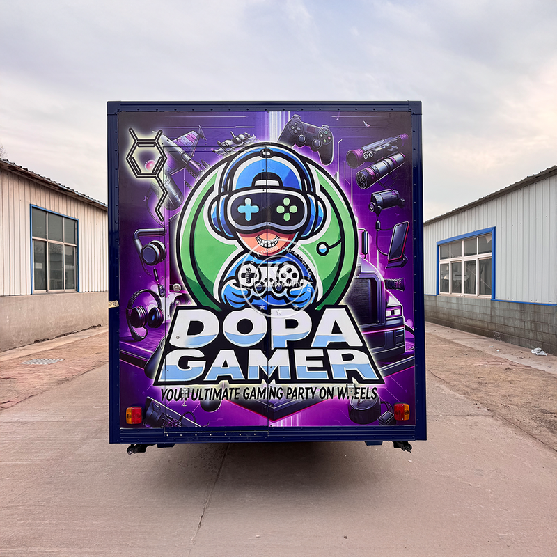 Custom Gaming Trailer – Mobile Party Video Gaming Trailer for Sale