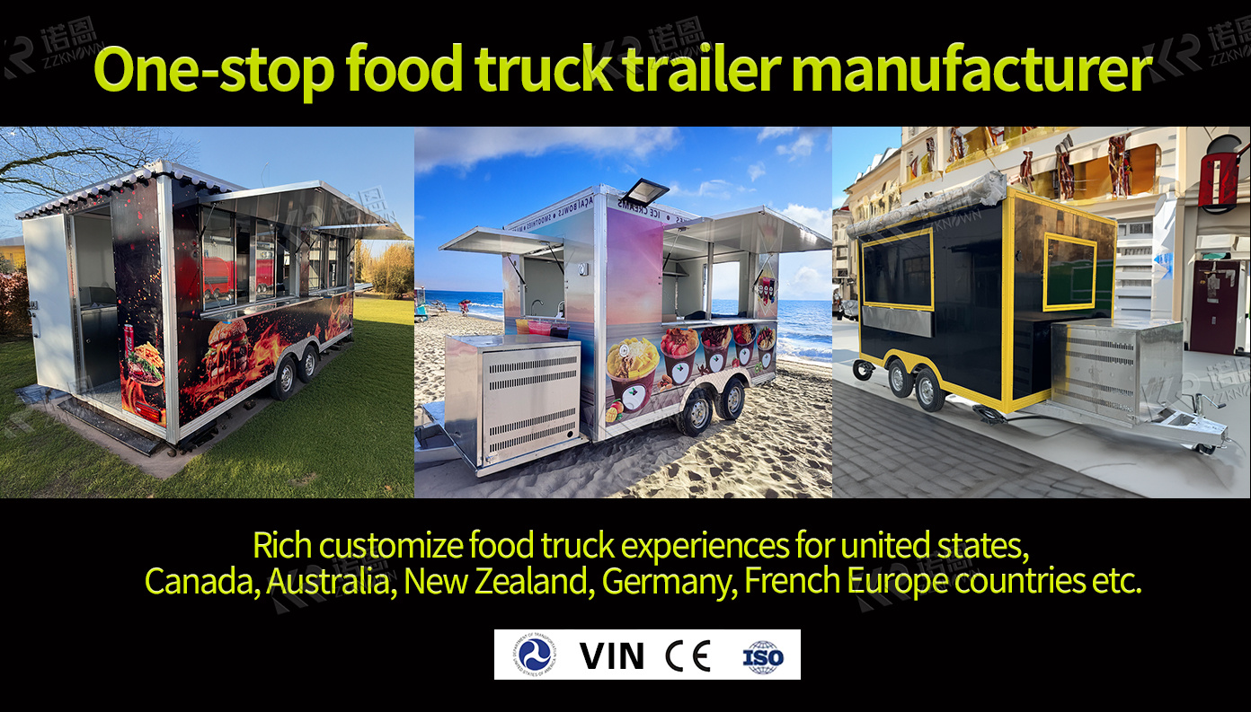 What Foods Can You Serve from a Food Trailer? | Food Trailers for Sale
