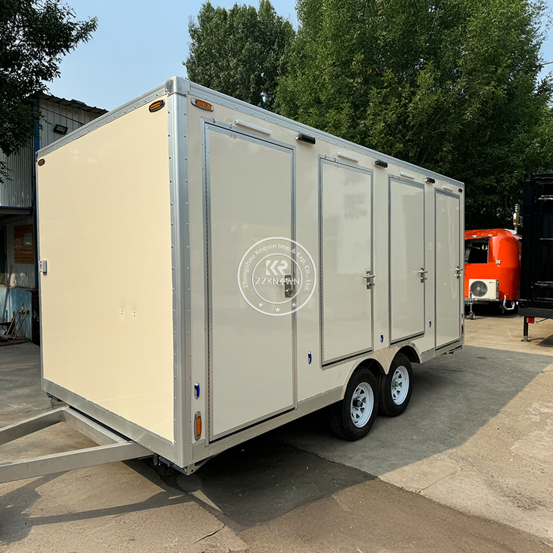 ECONOMIC STYLE PORTABLE TRAILER TOILET - Efficient, Spacious, and Reliable Sanitation Solution